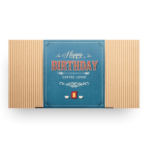 Happy Birthday Specialty Coffee Gift Box of 14 - Award-Winning